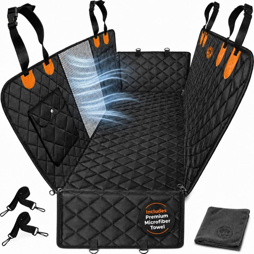Dog car seat cover 1 - seat, 5-in-1
